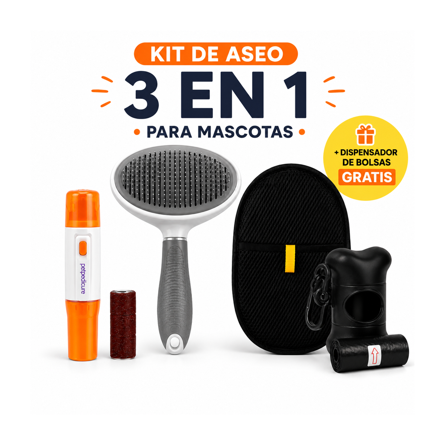 Kit de Aseo 3 en 1 + Regalo - Bodega de Hermanos