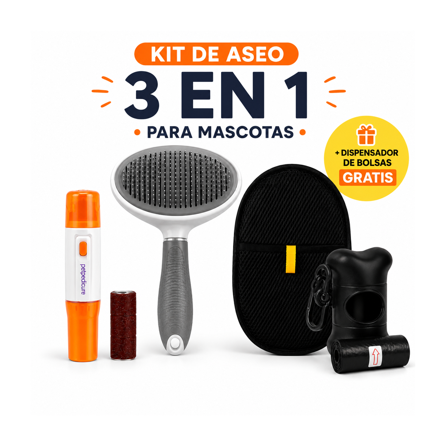 Kit de Aseo 3 en 1 + Regalo - Bodega de Hermanos