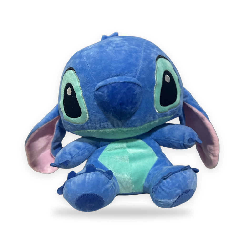 Peluche azul que respira, vista frontal