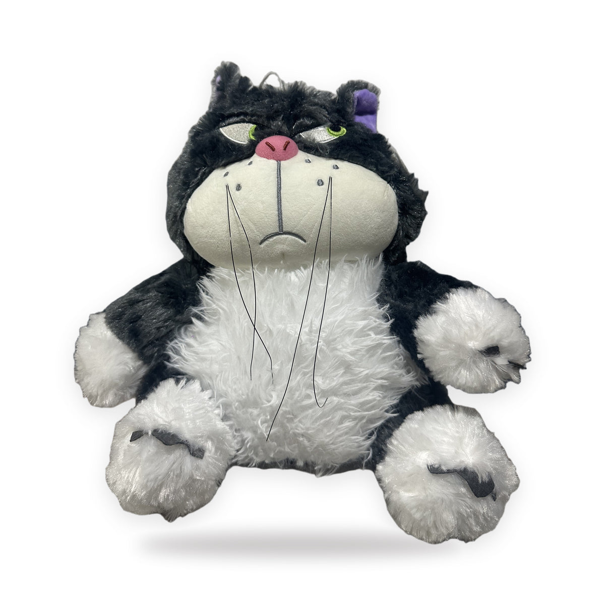 Peluche gato que respira, vista frontal