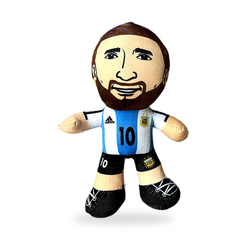 Peluche de Messi 10 Argentina, vista frontal