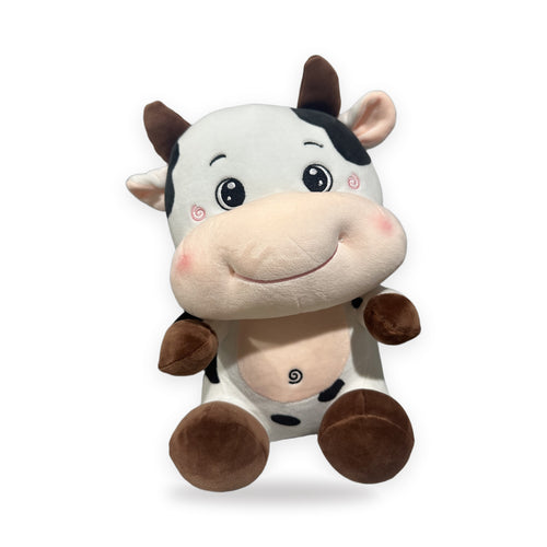 Peluche vaca que respira, vista frontal